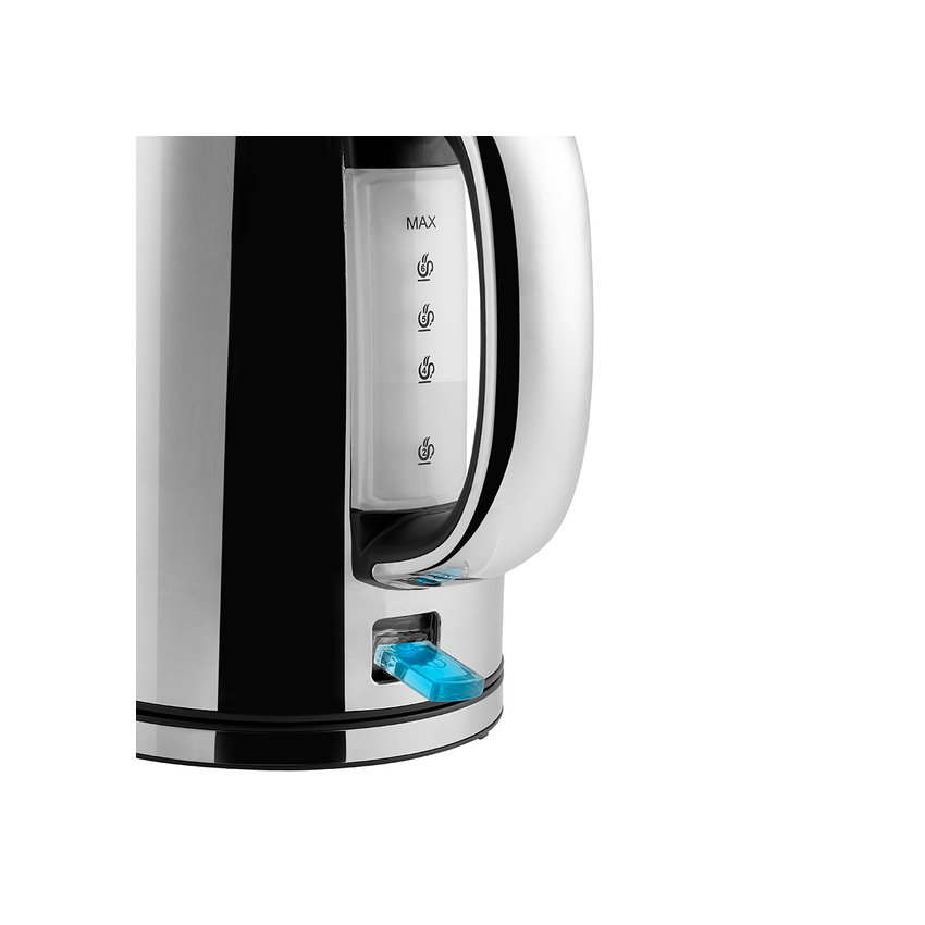 Swan Classic Cordless Kettle & 4 Slice Toaster - Polished Stainless Steel (Photo: 5)